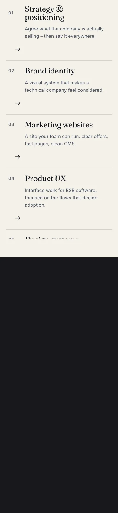 ScaleCraft responsive mobile website